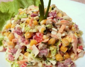 Салат с вермишелью Миланский продукт