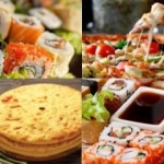Происхождение пиццы и суши