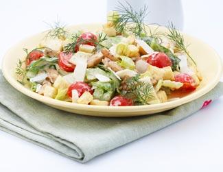 Салат “цезарь с курицей” Салат “цезарь с курицей”