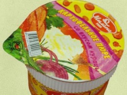 Пюре картофельное со вкусом курицы